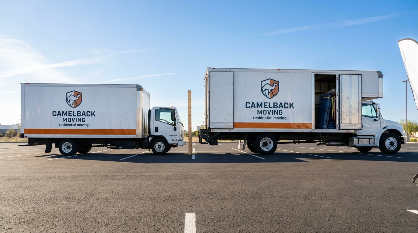 Moving truck size capacity guide in Clay Center
